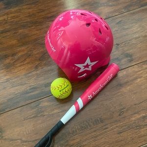 American Girl Doll Softball